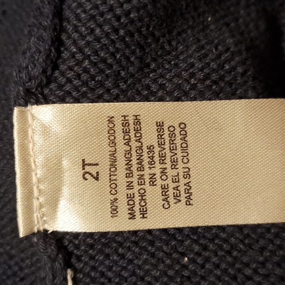 Tahari boys 2T cardigan new - Picture 6 of 6